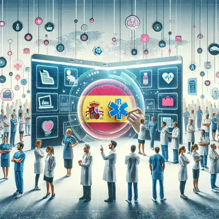 "Historia clínica electrónica interoperable en el sistema sanitario español: mejorando la atención médica y la gestión de datos de pacientes."