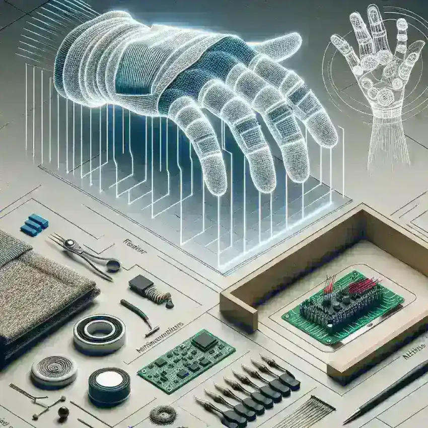"Guantes hápticos de Meta diseñados para realidad virtual, mostrando su innovador diseño y tecnología avanzada que mejora la experiencia inmersiva en entornos virtuales."