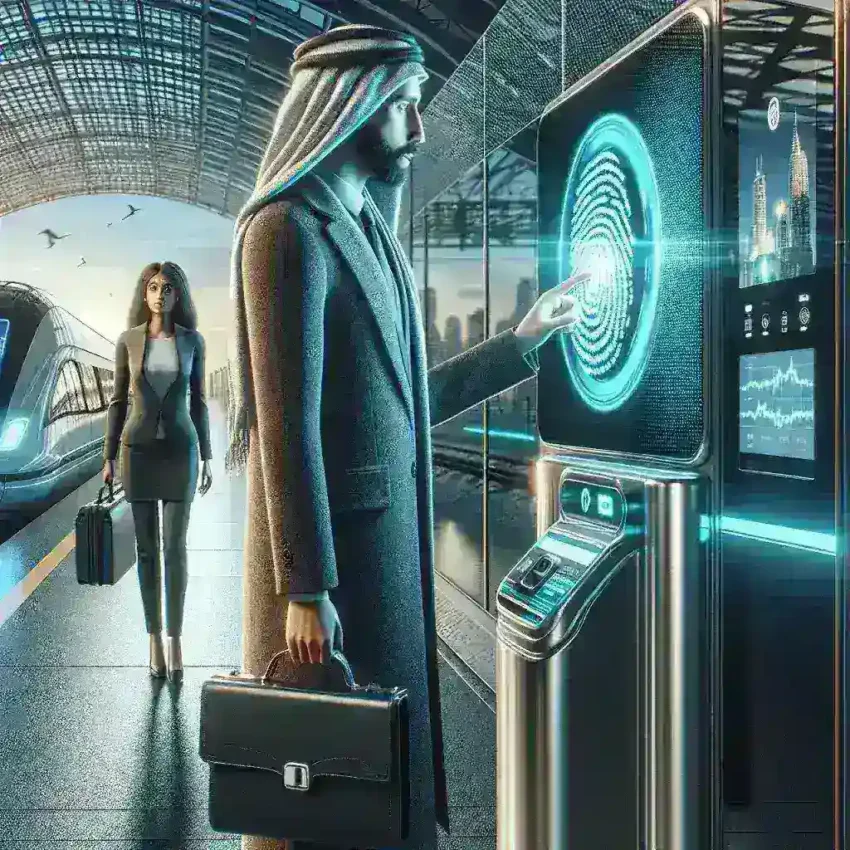 "Renfe introduces smart ticketing service using biometric verification technology for seamless travel experience."